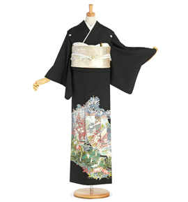 黒留袖 No.CA-1844-Sサイズ