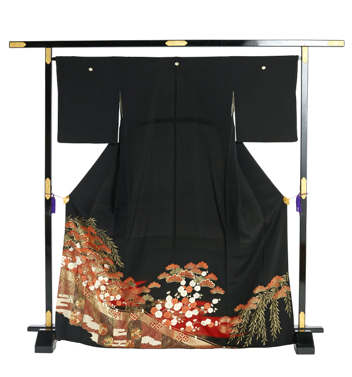 黒留袖 No.CA-1863-Mサイズのレンタル｜きもの365