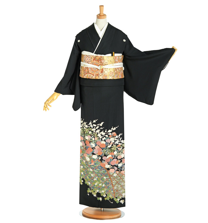 黒留袖 No.CA-1864-Mサイズのレンタル｜きもの365