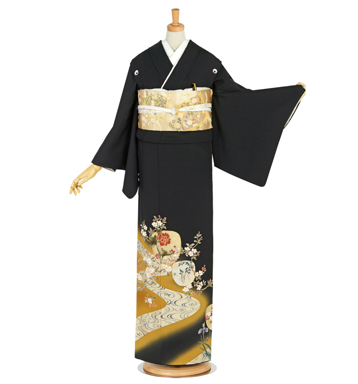 黒留袖 No.CA-1883-Mサイズのレンタル｜きもの365