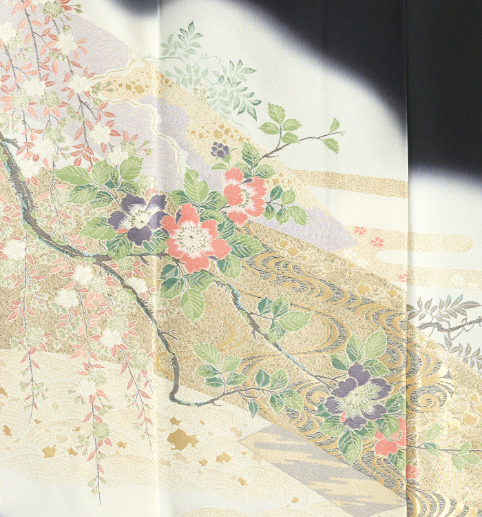 縫い取り 黒留袖 No.CA-1890-Mサイズのレンタル｜きもの365