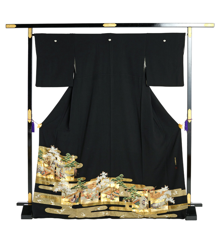 黒留袖 No.CA-1902-Lサイズのレンタル｜きもの365