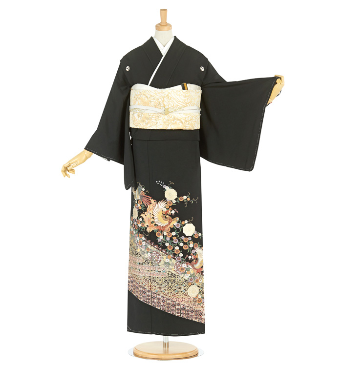 本金使用 黒留袖 No.CA-1940-Mサイズの通販｜きもの365