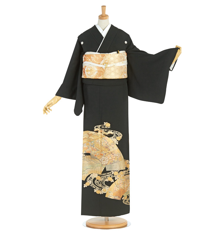 和田光正 黒留袖 No.CA-1946-Mサイズのレンタル｜きもの365