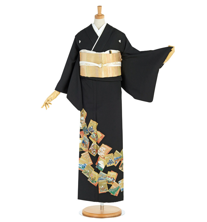 黒留袖 No.CA-1952-Sサイズのレンタル｜きもの365