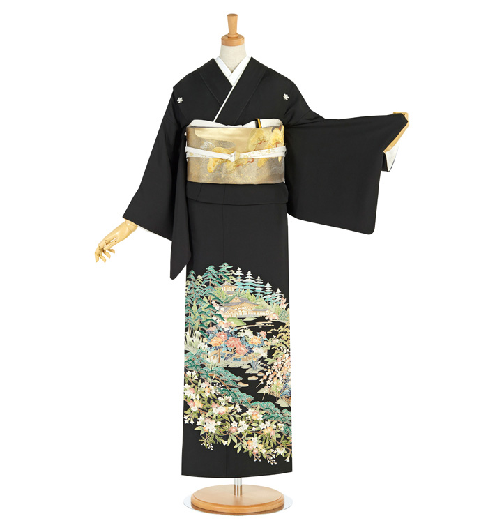 黒留袖 No.CA-1959-Sサイズのレンタル｜きもの365