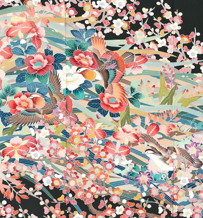 【帯・逸品】友禅 黒留袖 No.CA-2009-Sサイズ_05