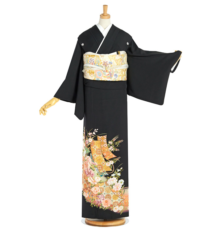 帯・逸品】黒留袖 No.CA-2024-ワイド-LOサイズのレンタル｜きもの365