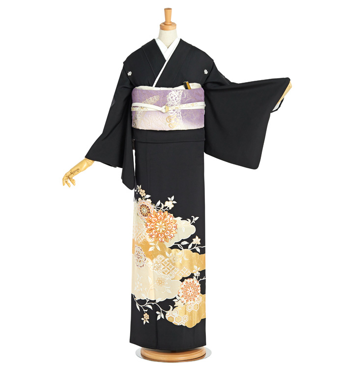 黒留袖 No.CA-2025-ワイド-LOサイズのレンタル｜きもの365