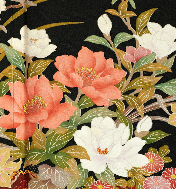 着物単品】谷崎潤一郎の世界 黒留袖 No.CA-2038-Sサイズの通販｜きもの