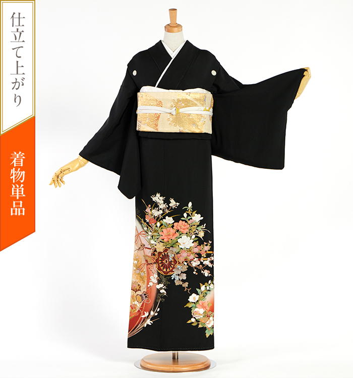 着物単品】谷崎潤一郎の世界 黒留袖 No.CA-2038-Sサイズの通販｜きもの