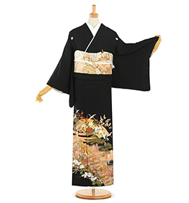 刺繍 黒留袖 No.CA-2045-Sサイズ