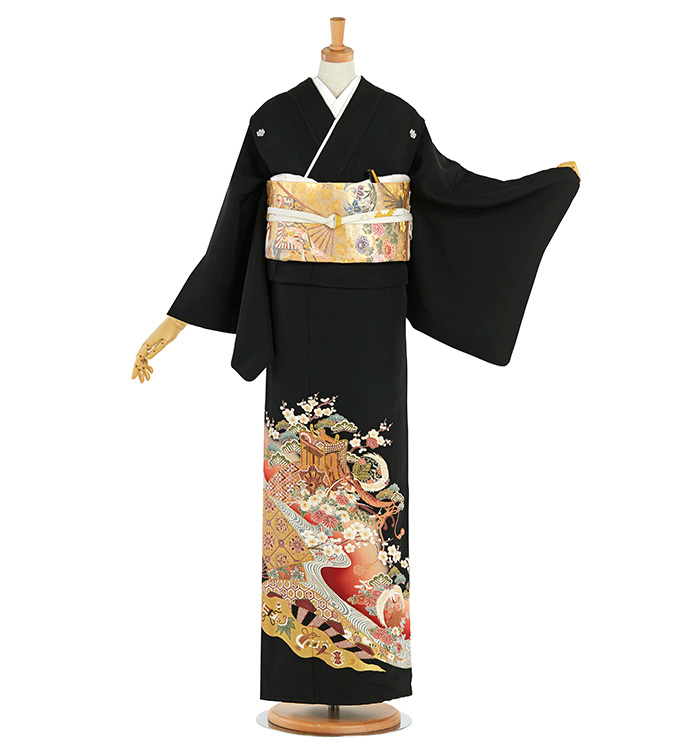 和装着付ボディー 新品未使用 黒留袖 No.CA-2121-Lサイズのレンタル｜きもの365