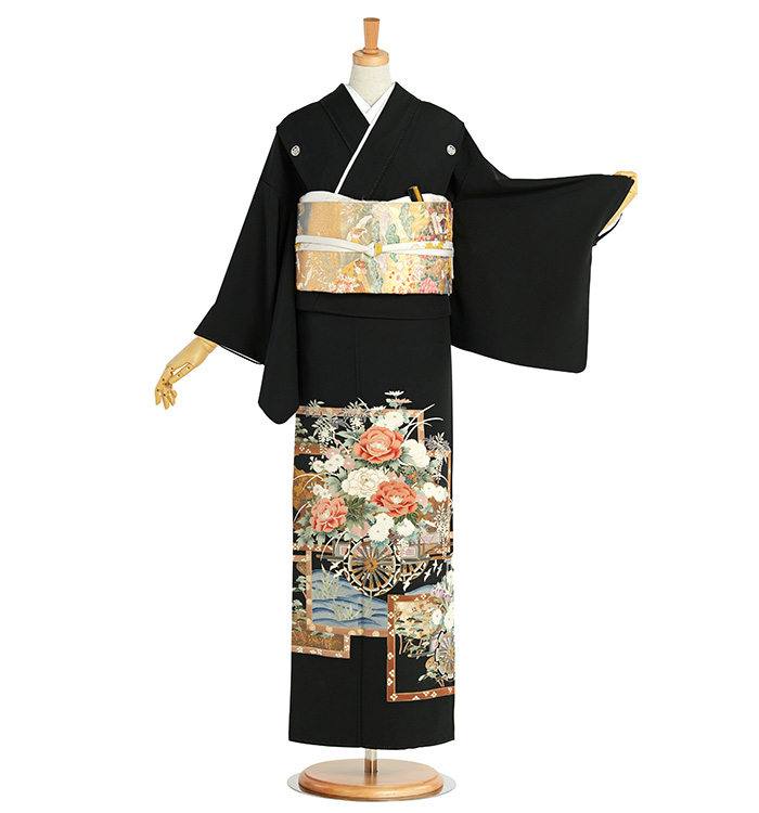 黒留袖 No.CA-2136-Mサイズのレンタル｜きもの365