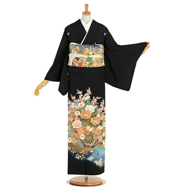 黒留袖 No.CA-2141-Mサイズの通販｜きもの365