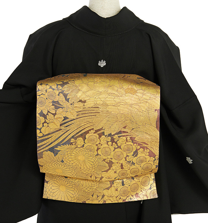 帯・逸品】京友禅 黒留袖 No.CA-2153-Mサイズのレンタル｜きもの365