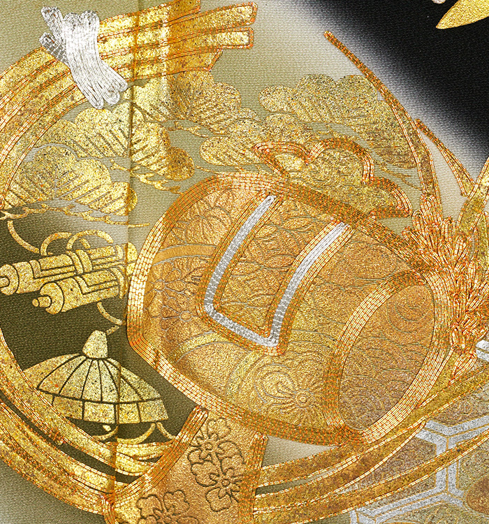 金彩工芸士 宮川聖一 黒留袖 No.CA-2178-Mサイズ_06