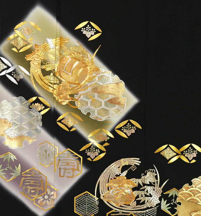 金彩工芸士 宮川聖一 黒留袖 No.CA-2178-Mサイズ_05