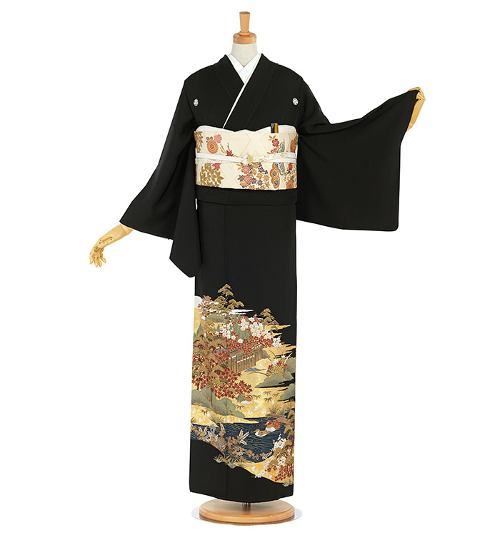 黒留袖 No.CA-2199-Mサイズのレンタル｜きもの365