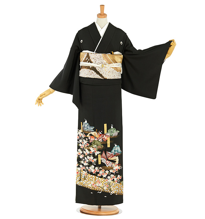 黒留袖 No.CA-2206-Mサイズのレンタル｜きもの365