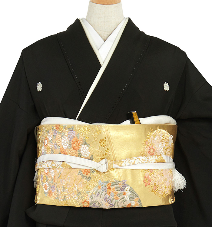 往復送料無料 2泊3日 レンタル 黒留袖 レンタル Sサイズ No.2215 黒留袖 No.CA-2215-Sサイズのレンタル｜きもの365