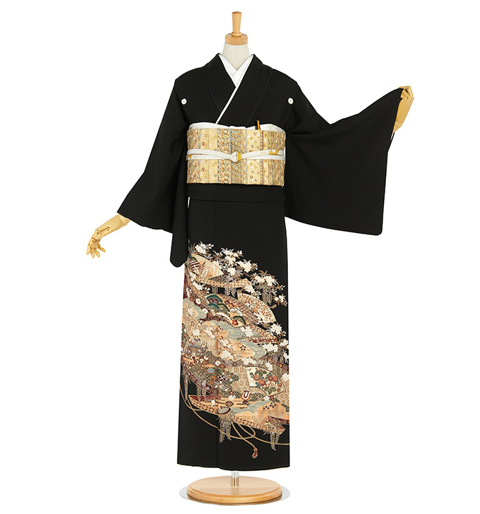黒留袖 No.CA-2240-Sサイズの通販｜きもの365