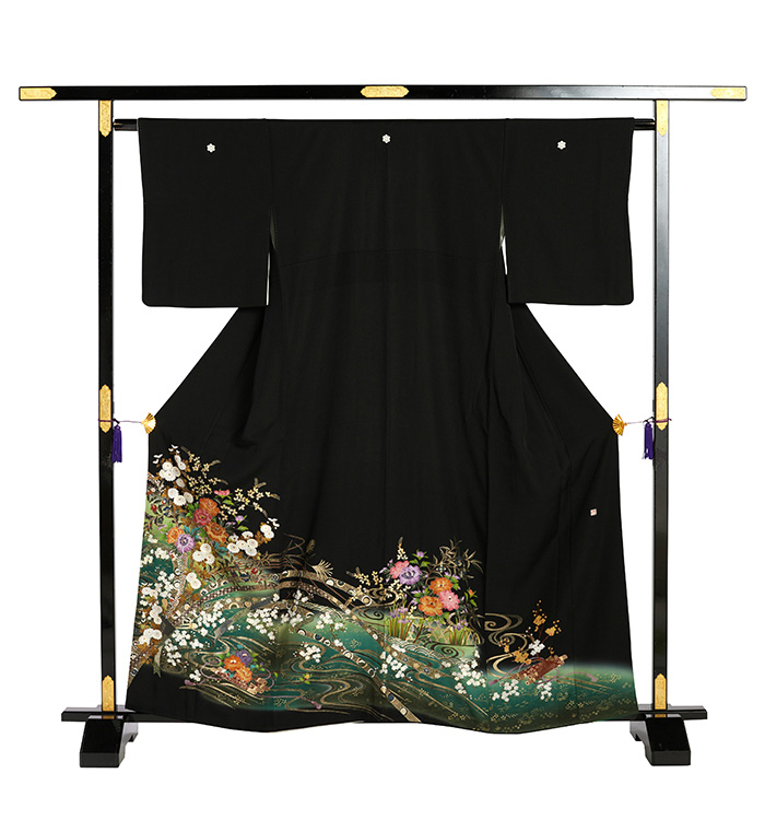 芸能人着用柄 黒留袖 No.CA-2247-Sサイズ_03