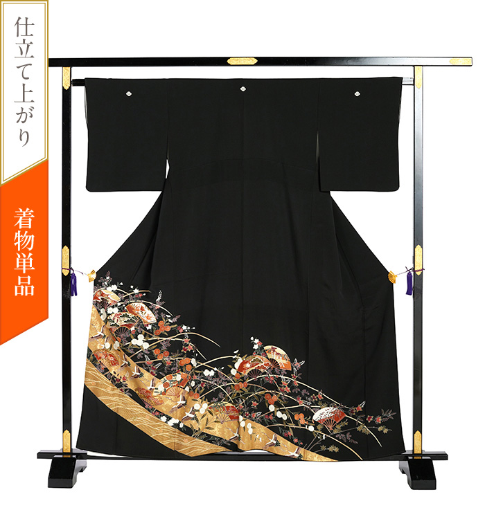 【着物単品】黒留袖 No.CA-2308-Sサイズ