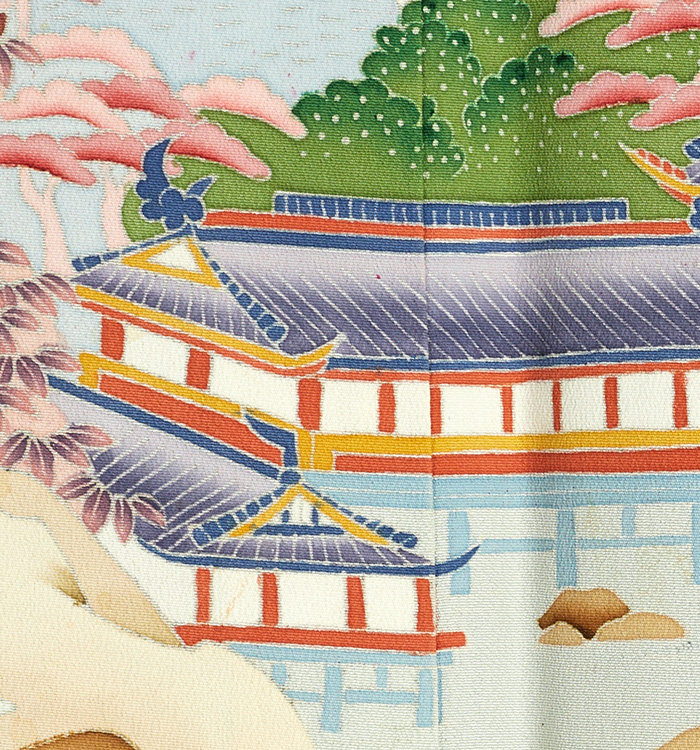 手描友禅 黒留袖 No.CA-2310-Sサイズのレンタル｜きもの365