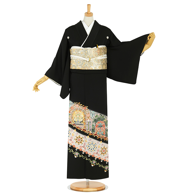 黒留袖 No.CA-2317-Sサイズのレンタル｜きもの365