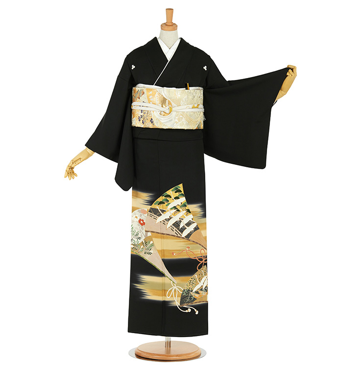 留袖　黒留袖　正絹 黒留袖 No.CA-2319-Sサイズの通販｜きもの365