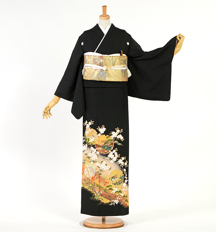 黒留袖 黒留袖 No.CA-2327-Mサイズのレンタル｜きもの365