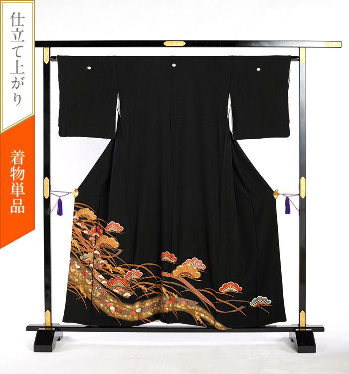 【着物単品】黒留袖 No.CA-2339-Sサイズ