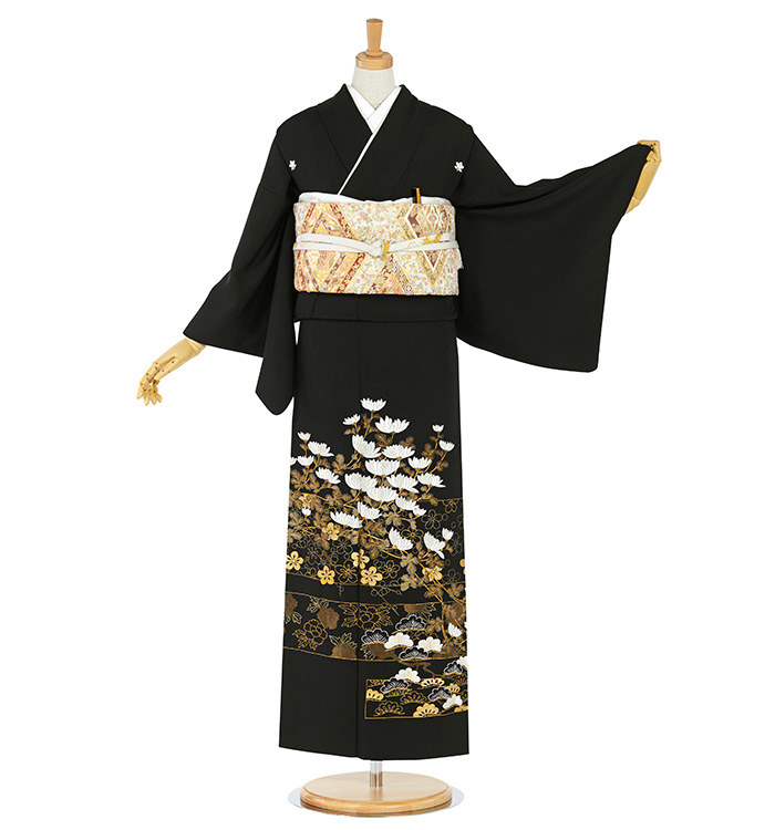 刺繍 黒留袖 No.CA-2349-Sサイズ