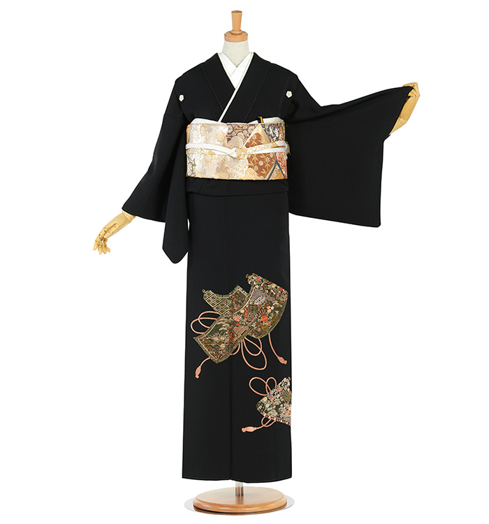総刺繍 黒留袖 No.CA-2350-Sサイズのレンタル｜きもの365