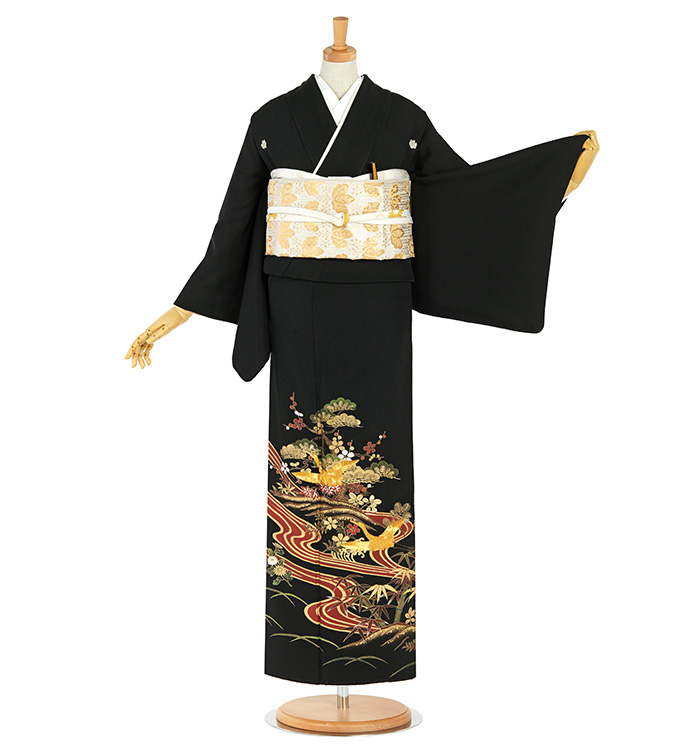 黒留袖 黒留袖（専用襦袢付）No.CA-2356-Sサイズの通販｜きもの365