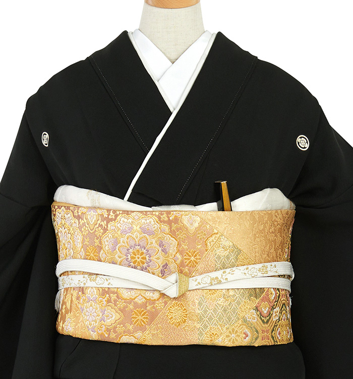 総刺繍 黒留袖 No.CA-2358-ワイド-MOサイズのレンタル｜きもの365