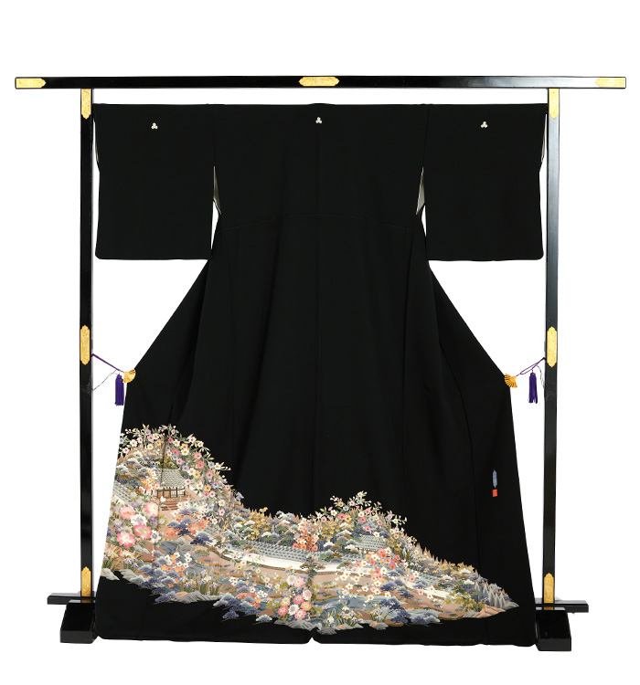 手描友禅作家 黒留袖 No.CA-2362-Mサイズ_03