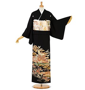 黒留袖 No.CA-2365-Mサイズ