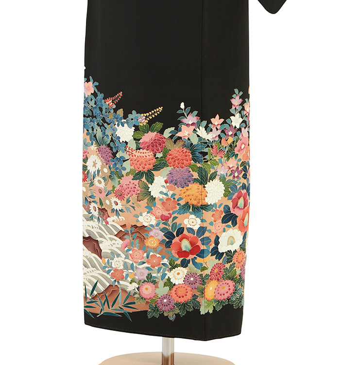 友禅 黒留袖 No.CA-2378-Sサイズ_05