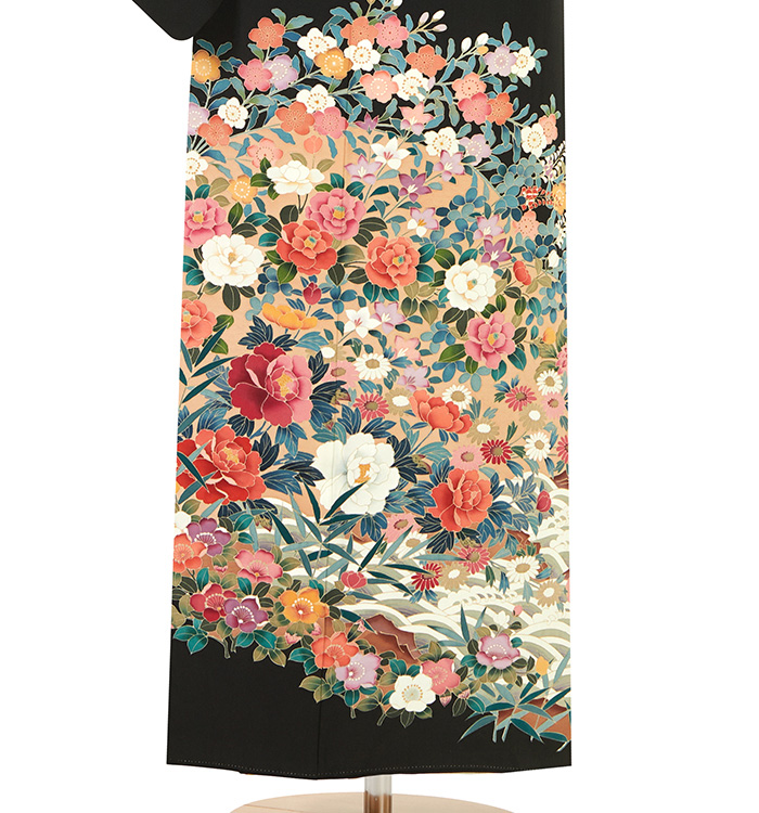 友禅 黒留袖 No.CA-2378-Sサイズ_04