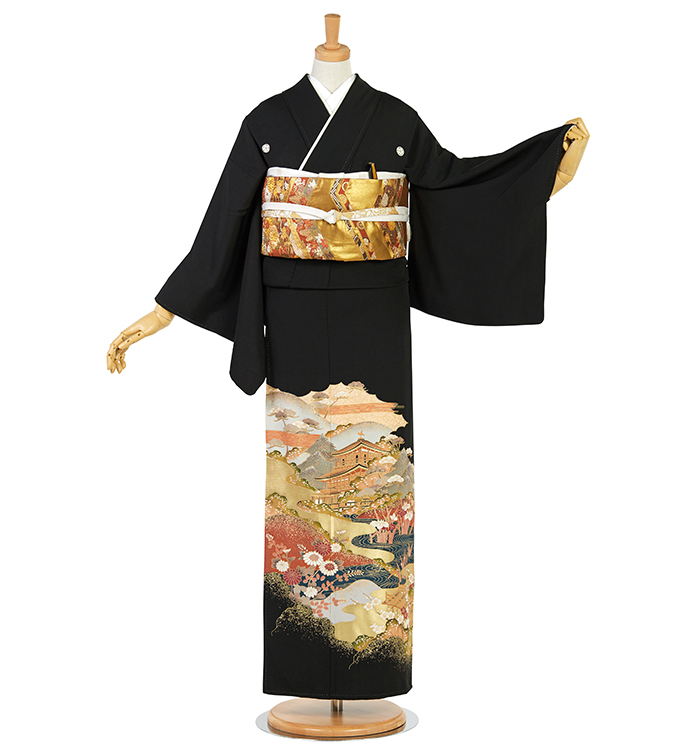 黒留袖 No.CA-2408-Sサイズ