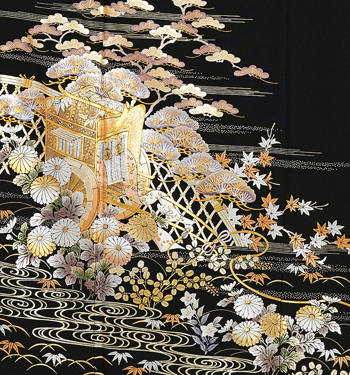 和田光正 黒留袖 No.CA-2423-Mサイズのレンタル｜きもの365