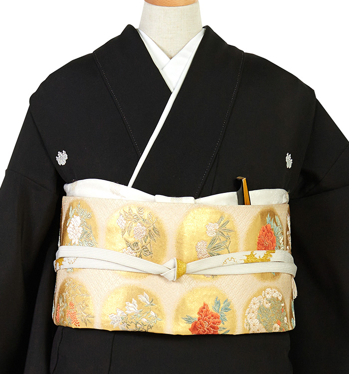 帯・逸品】桂由美 黒留袖 No.CA-2429-ワイド-MOサイズのレンタル