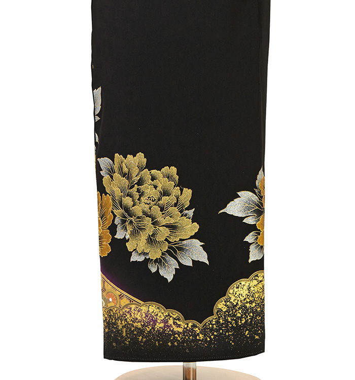 帯・逸品】桂由美 黒留袖 No.CA-2430-ワイド-LOサイズのレンタル