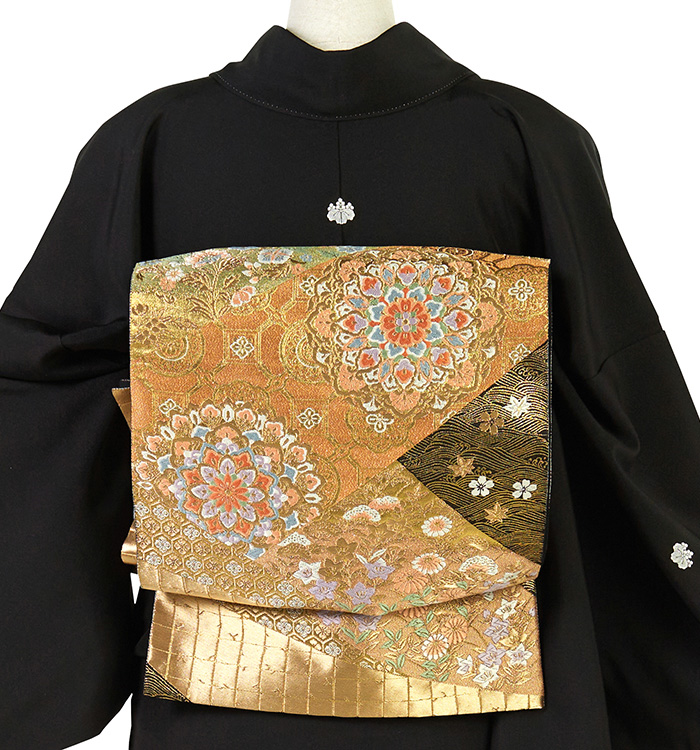 帯・逸品】桂由美 黒留袖 No.CA-2430-ワイド-LOサイズのレンタル