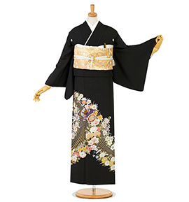 黒留袖 No.CA-2456-ワイド-SOサイズ