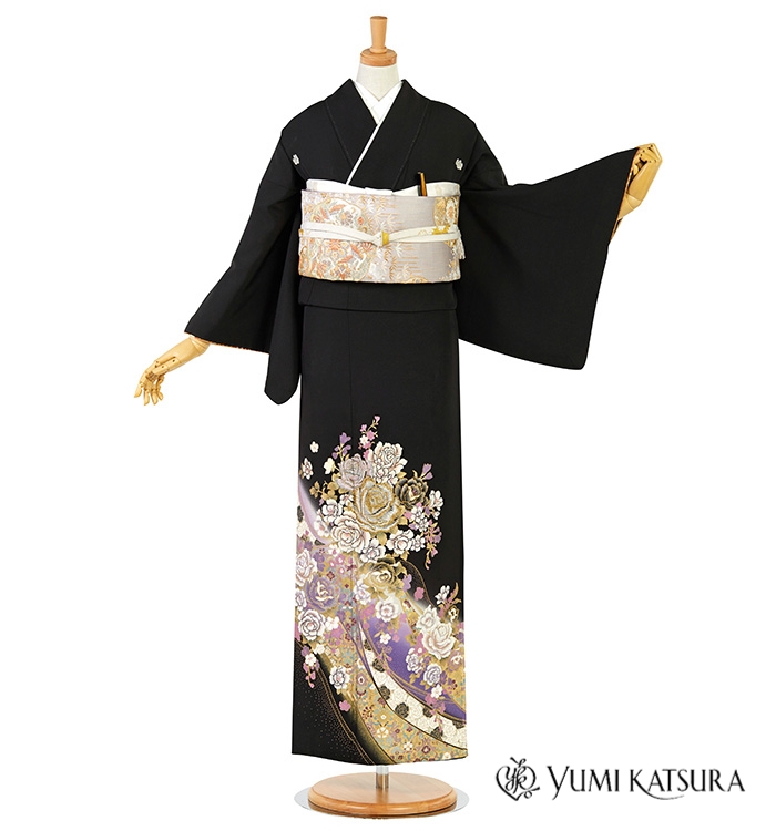 桂由美 黒留袖 No.CA-2459-Mサイズのレンタル｜きもの365