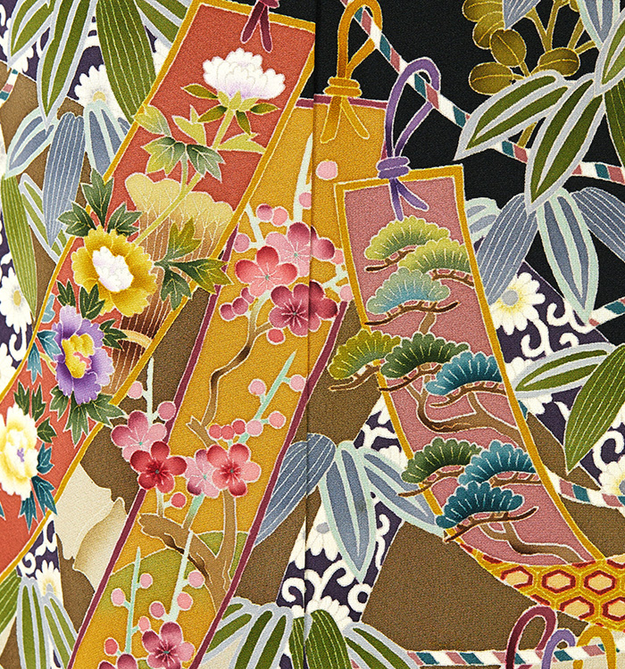 本加賀友禅 黒留袖 No.CA-2478-Mサイズ_07