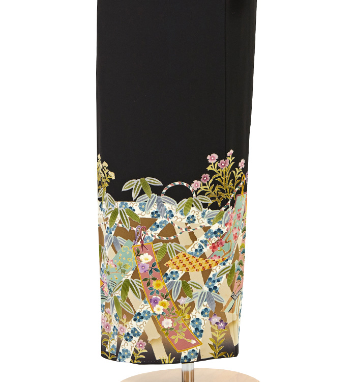 本加賀友禅 黒留袖 No.CA-2478-Mサイズ_06